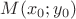 $M(x_0;y_0)$