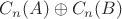 $C_n(A)\oplus C_n(B)$