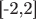 [-2,2]