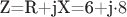 Z=R+jX=6+j\cdot8