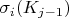 $\sigma_i(K_{j-1})$