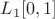 $L_{1}[0,1]$