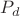 $P_d$