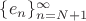 $\{e_n\}_{n=N+1}^\infty$