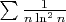 \sum\frac1{n\ln^2n}