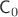 $\mathsf C_0$ $\mathsf C_0$