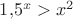 $1{,}5^x>x^2$