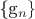 \{g_{n}\}