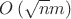 $O\left(\sqrt{n}m\right)$ $O\left(\sqrt{n}m\right)$