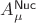 $A^{\sf Nuc}_{\mu}$