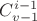 $C_{v-1}^{i-1}$