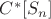 $C^*[S_n]$