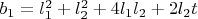 $b_1=l_1^2+l_2^2+4l_1l_2+2l_2t$
