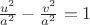 $\frac{u^2}{a^2} - \frac{v^2}{a^2} = 1$