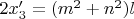 $2x'_3=(m^2+n^2)l$