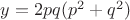 $y=2pq(p^2+q^2)$