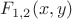 $F_{1,2}(x,y)$