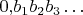 $0{,}b_1b_2b_3\ldots$