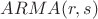$ARMA(r,s)$