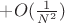 $+O(\frac {1}{N^2})$