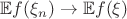 $\mathbb{E}f(\xi_n)\to \mathbb{E}f(\xi)$