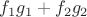 $f_1g_1+f_2g_2$