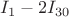 $I_{1}-2I_{30}$