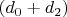 $(d_0 + d_2)$