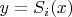 $y=S_i(x)$
