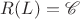 $R(L)=\mathscr{C}$ $R(L)=\mathscr{C}$