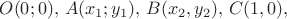 $O(0;0),
\,A(x_1;y_1),\,B(x_2,y_2),\,C(1,0) ,$ $O(0;0),
\,A(x_1;y_1),\,B(x_2,y_2),\,C(1,0) ,$