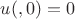 $u(х,0)=0