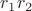 $r_1 r_2$