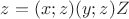 $z=(x;z)(y;z)Z$