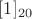 $[1]_{20}$