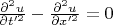 $\frac{\partial^2 u}{\partial t'^2}-\frac{\partial^2 u}{\partial x'^2}=0$
