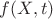 $f(X,t)$