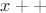 $x++$