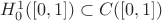 $H_0^1([0,1]) \subset C([0,1])$