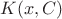 $K(x,C)$