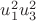 $u_{1}^2u_{3}^2$