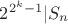 $2^{2^k-1}|S_n$