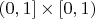 $(0,1] \times [0,1)$