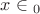 $\[x\in {{\Eta }_{0}}\]$