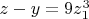 $z-y=9z_1^3$
