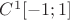 $C^1[-1;1]$