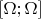 $[ \Omega; \Omega ]$