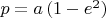 $p=a\,(1-e^2)$