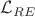 $\mathcal{L}_{RE}$