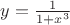 $y=\frac{1}{1+x^3}$